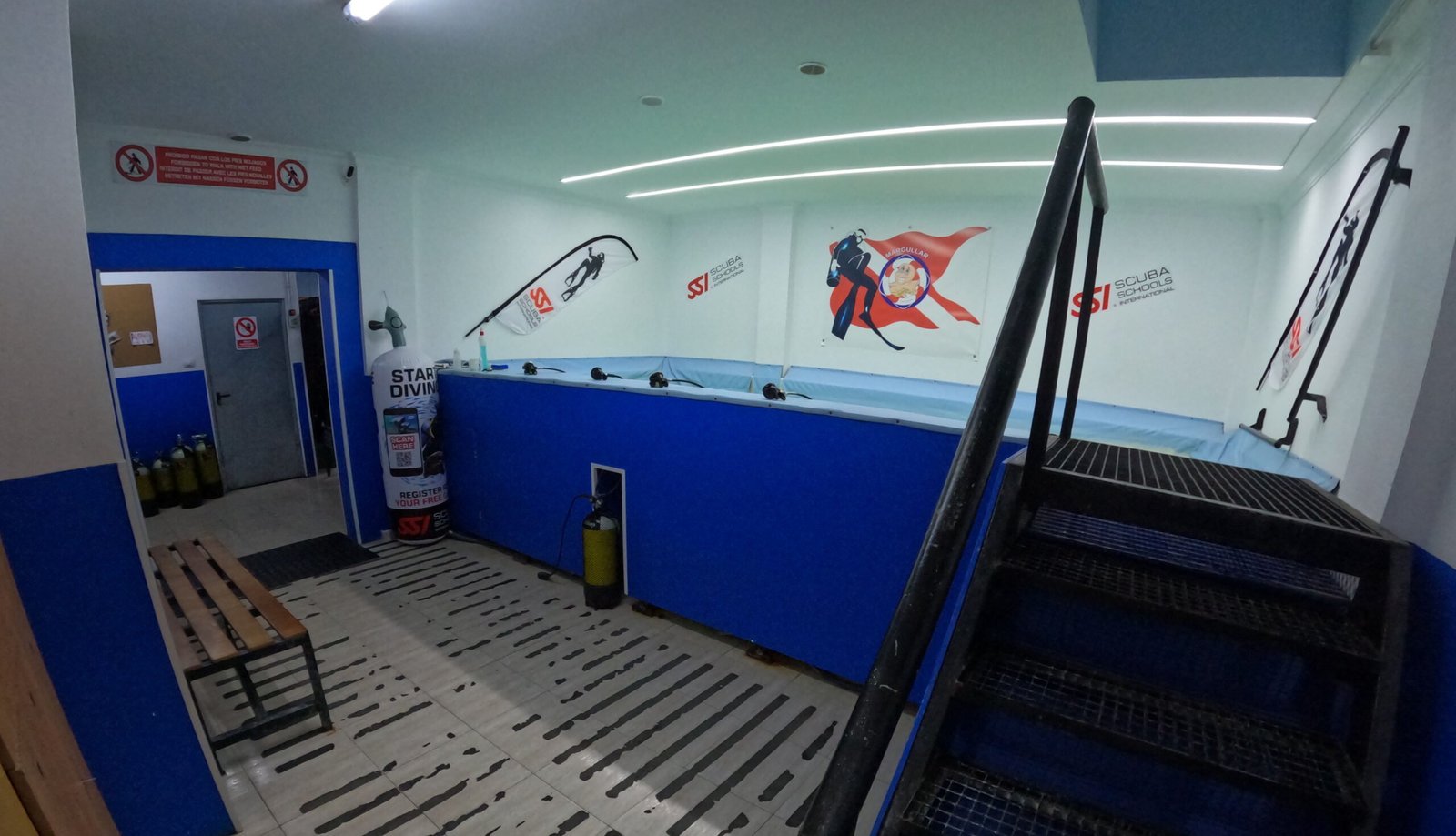 margullar diving piscina